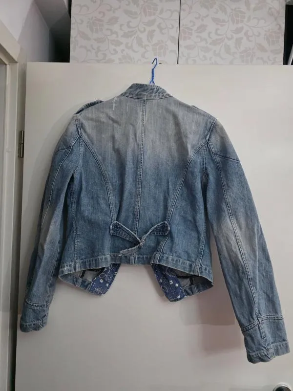 Geacă din denim Tgh sin M | Bleu, Fără glugă, Bumbac - Image 6