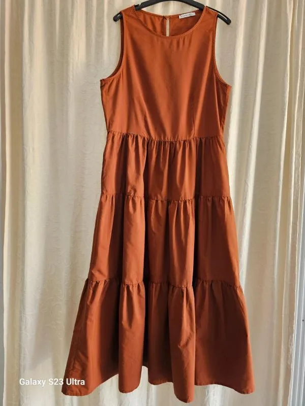 Rochie casual Elmas Phil M | Maro, Maxi, Fără mâneci - Image 7