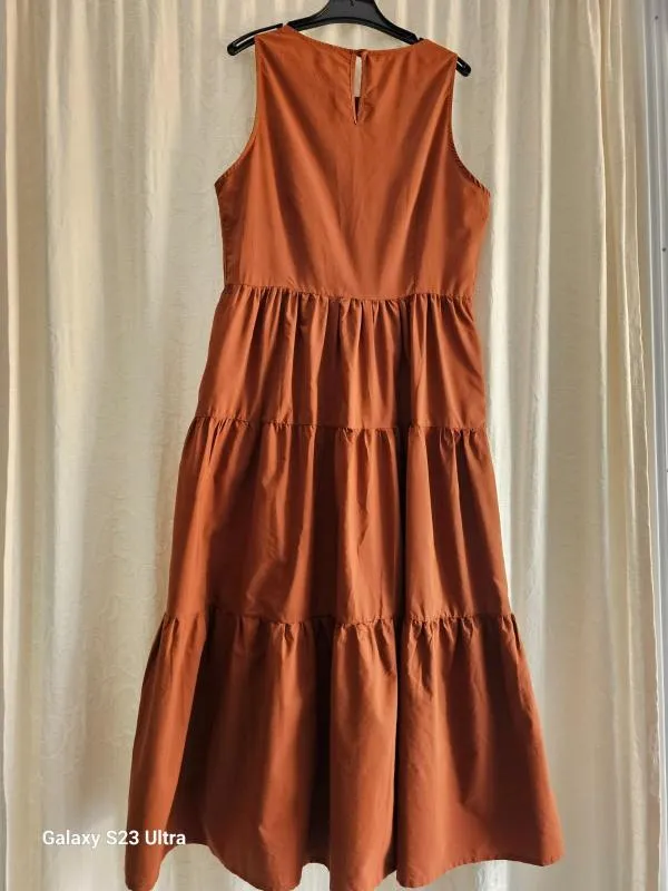 Rochie casual Elmas Phil M | Maro, Maxi, Fără mâneci - Image 3