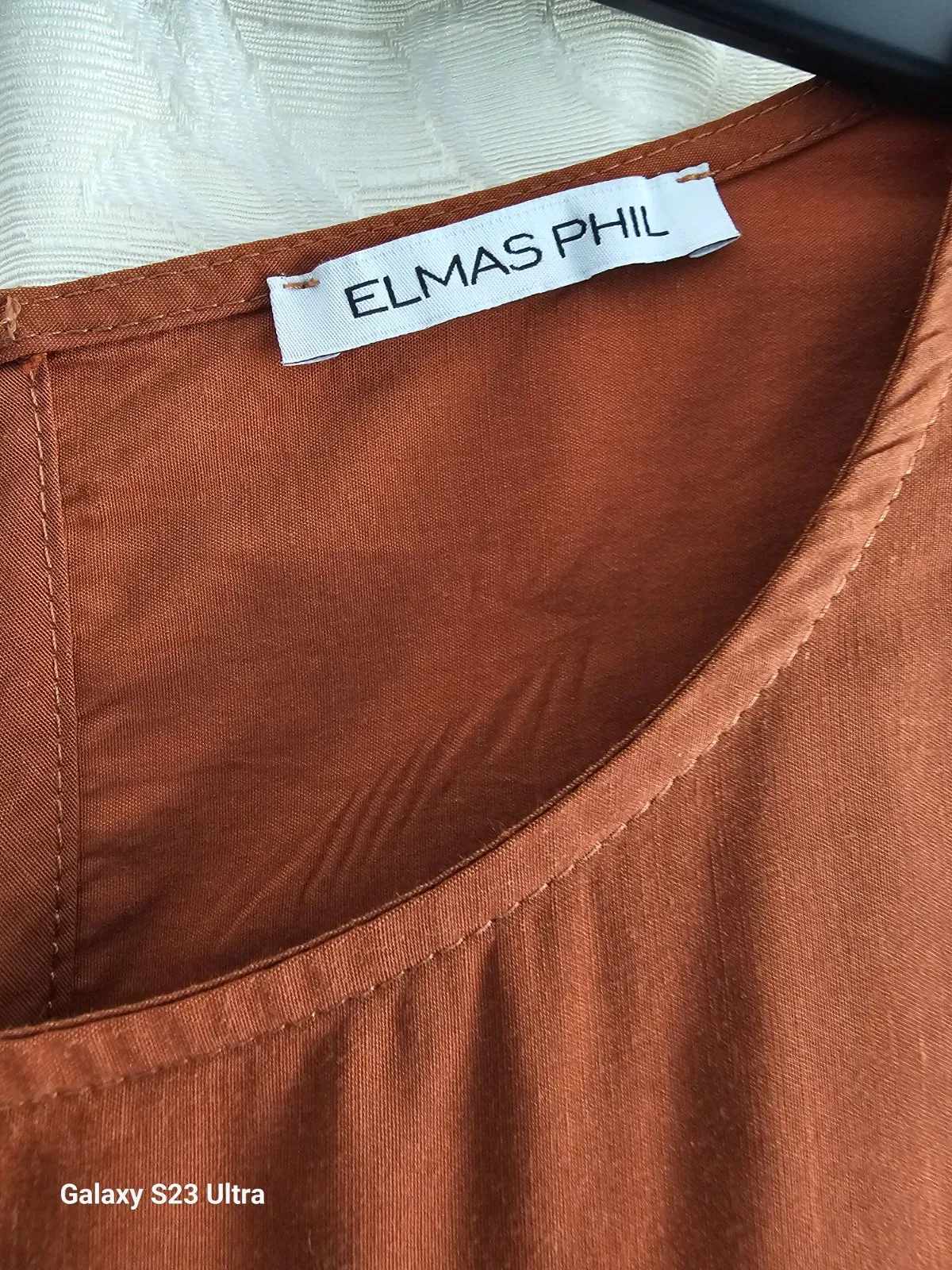 Rochie casual Elmas Phil M | Maro, Maxi, Fără mâneci - Image 4