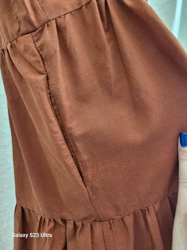 Rochie casual Elmas Phil M | Maro, Maxi, Fără mâneci - Image 6