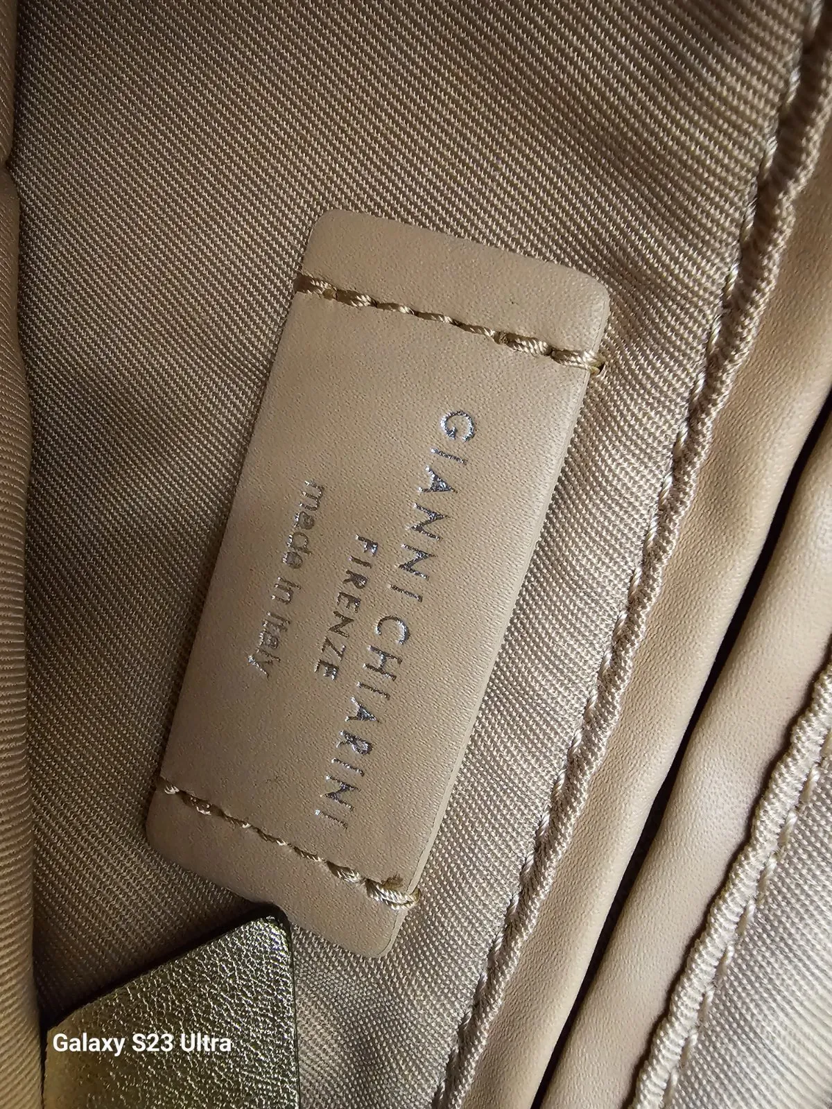 Geantă crossbody Gianni Chiarini | Auriu - Image 3