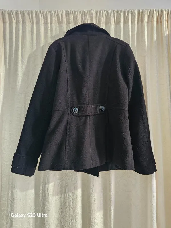 Palton scurt H&M EU 38 | Negru, Fără glugă - Image 5