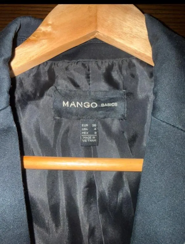 Sacou Mango EU 36 | Negru - Image 3
