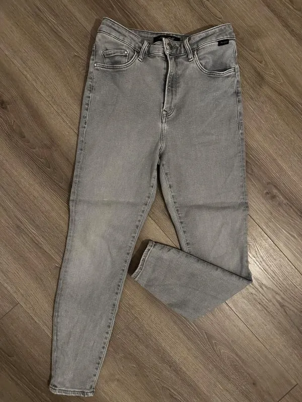 Blugi Mavi Gold M | Gri, Lungi, Talie înaltă, Skinny fit - Image 7