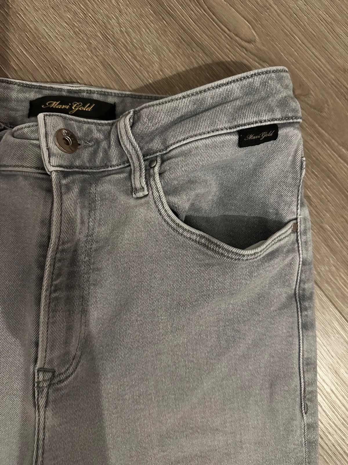 Blugi Mavi Gold M | Gri, Lungi, Talie înaltă, Skinny fit - Image 3