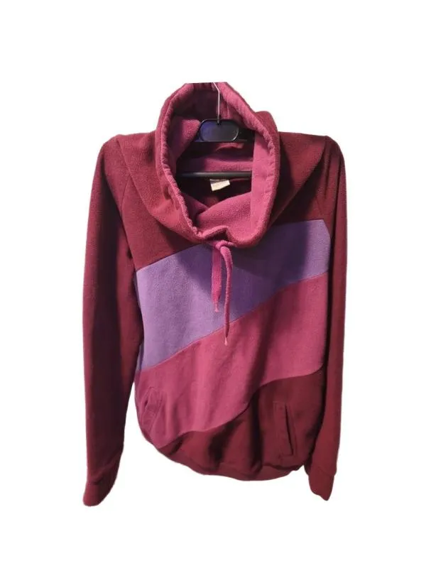 Hanorac Epister EU 38 | Burgundy, Normal, Mânecă lungă, Abstract & Color Block