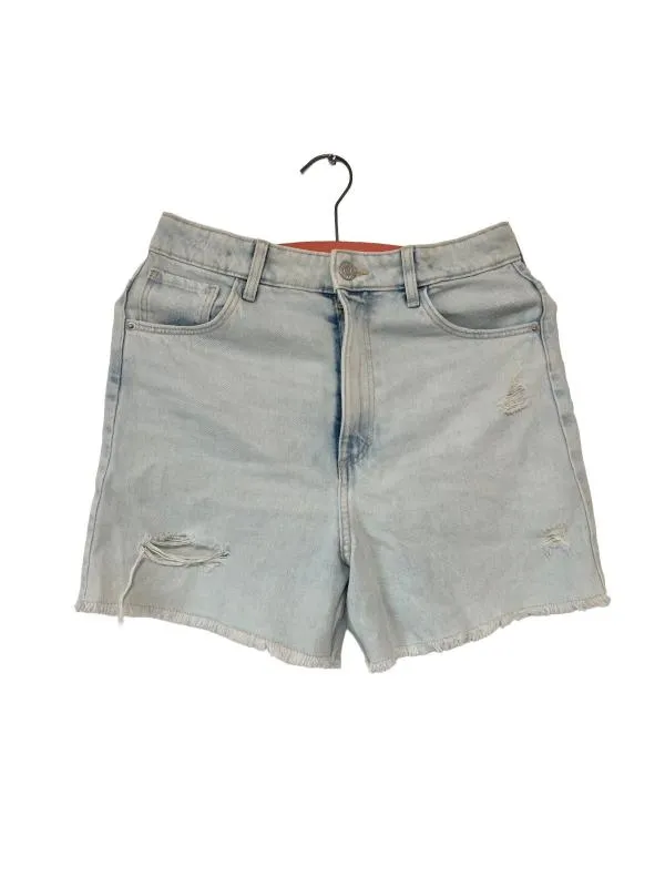Blugi H&M XS | Bleu, Scurți, Cu decupaje, Denim