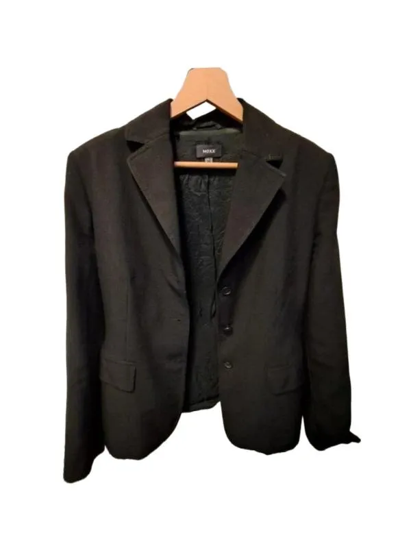 Sacou MEXX EU 38 | Negru, Normal, Mânecă lungă