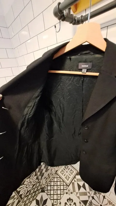 Sacou MEXX EU 38 | Negru, Normal, Mânecă lungă - Image 4