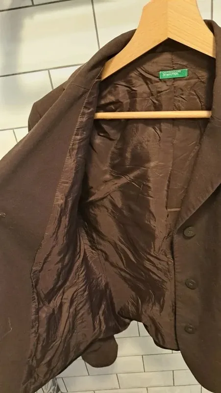 Sacou United Colors of Benetton L | Maro, Normal, Mânecă lungă - Image 3
