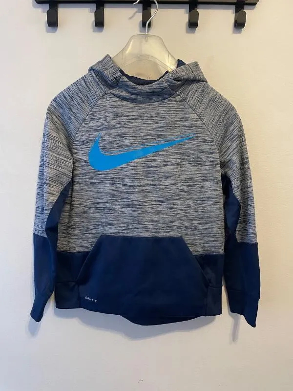 Hanorac sport Nike L | Gri, Logo - Image 3