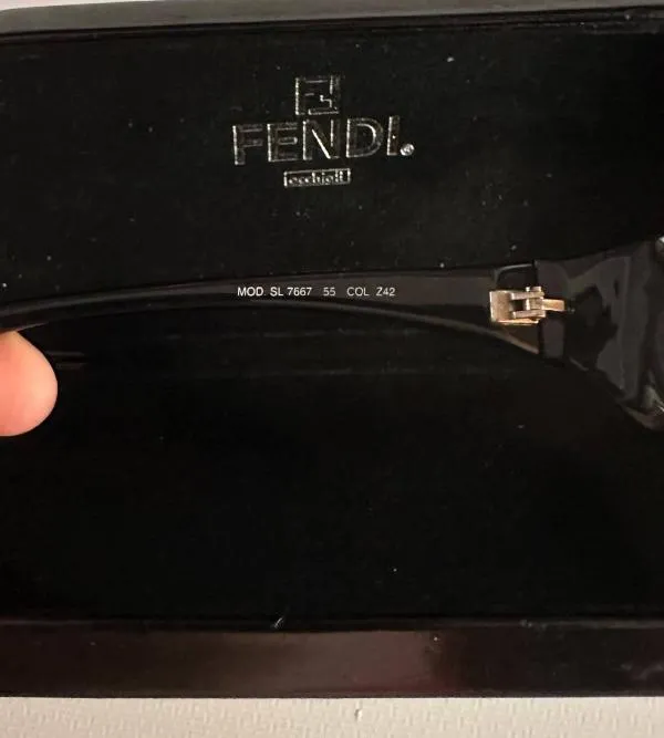Ochelari de soare Fendi | Negru - Image 3