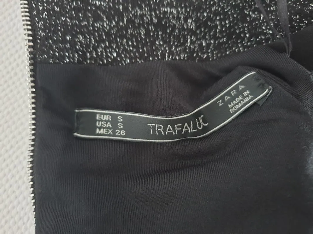 Rochie de seară Zara S | Negru, Mini, Mânecă lungă - Image 9
