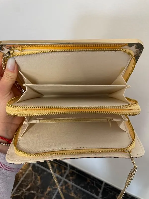 Geantă clutch | Multicolor, Animal print - Image 11