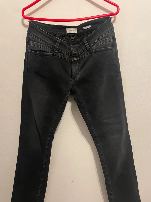 Blugi Closed S | Negru, Lungi, Slim fit, Bumbac - Image 6