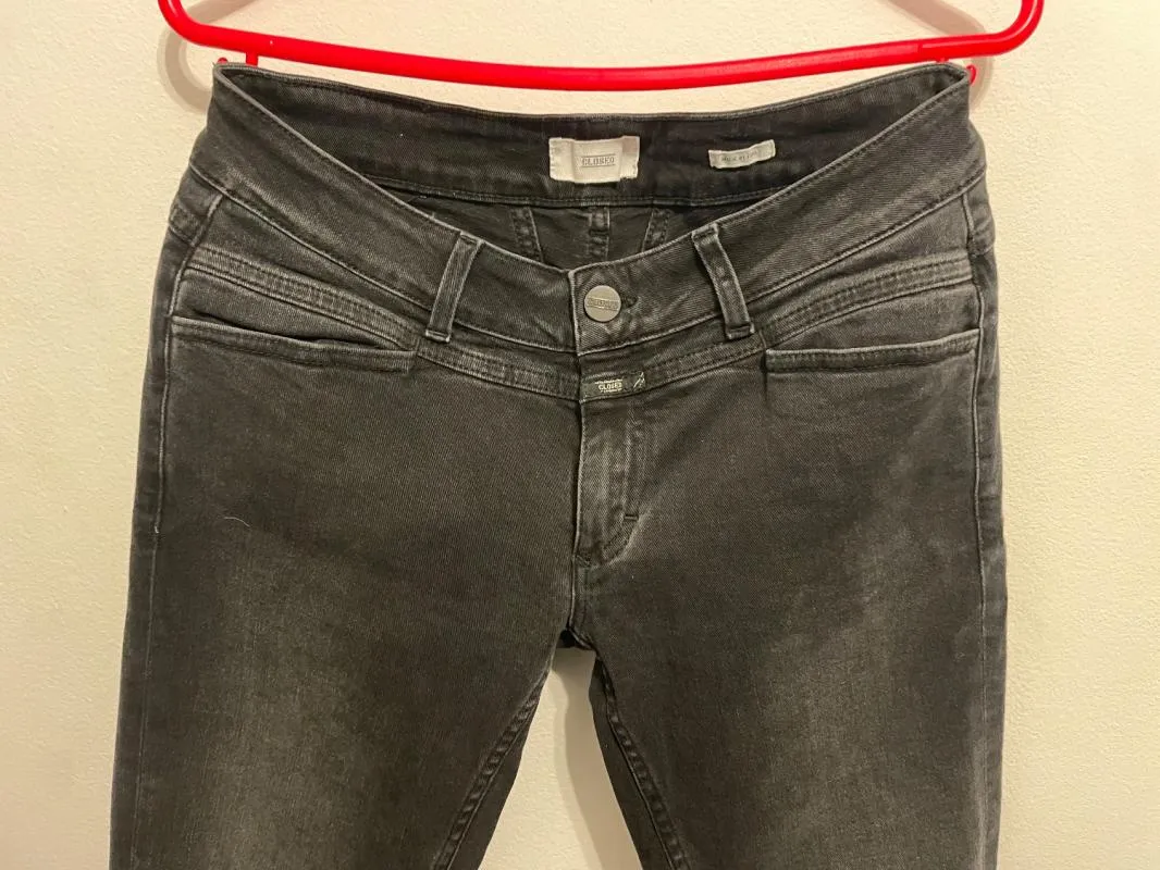 Blugi Closed S | Negru, Lungi, Slim fit, Bumbac - Image 3