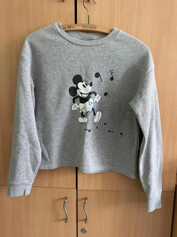 Pulover la baza gâtului C&A S | Gri, Normal, Regular fit - Image 3