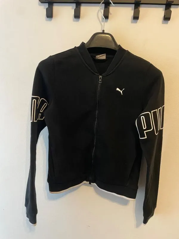 Bluză sport Puma S | Negru, Logo - Image 11