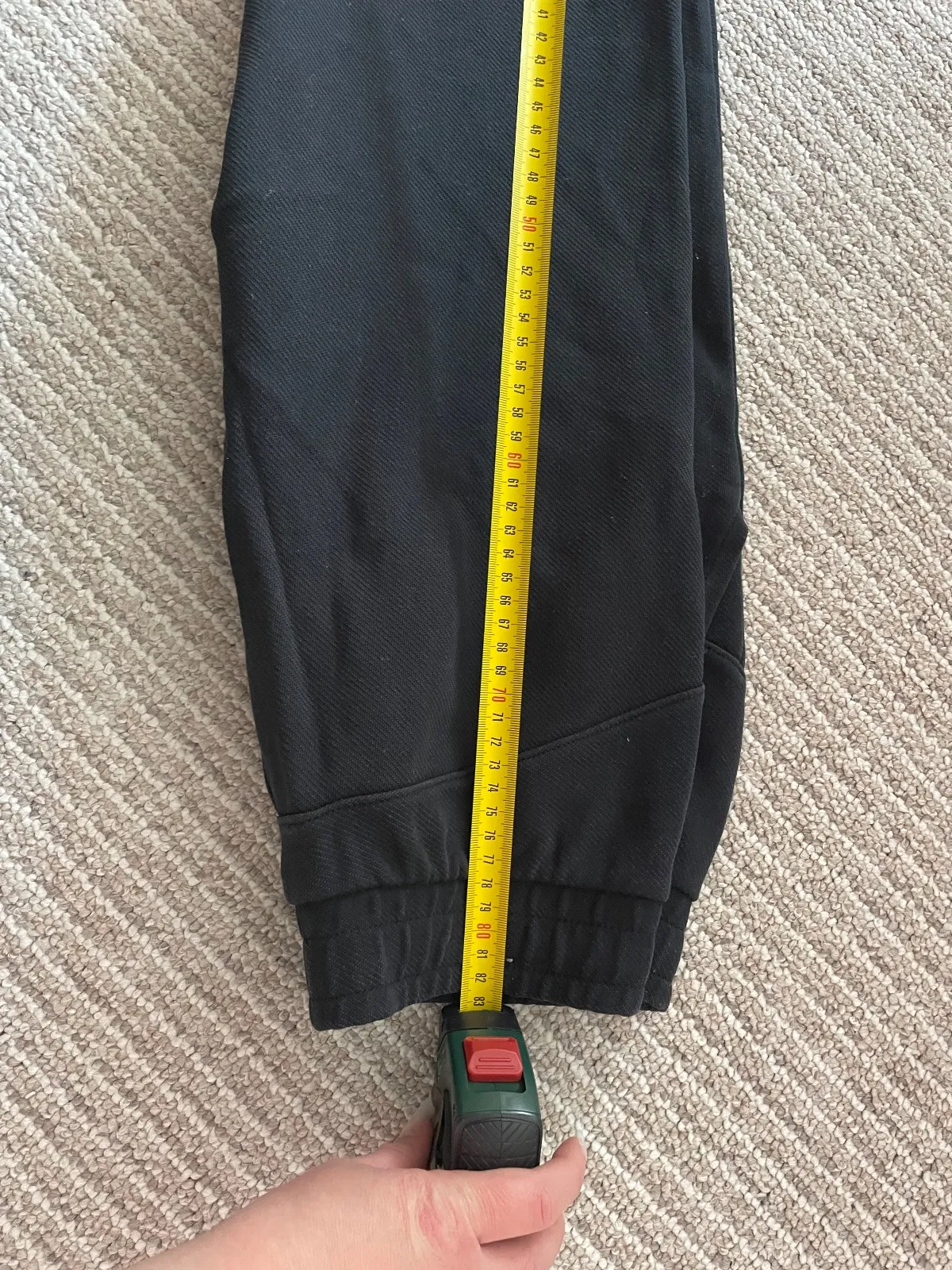 Pantaloni sport Puma XS | Negru, Logo, Bumbac - Image 6