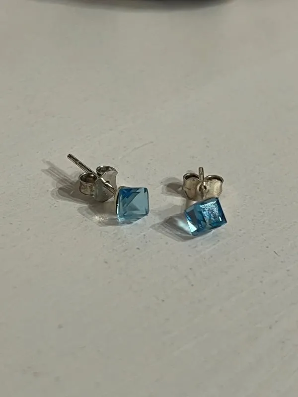 Cercei | Bleu, Argint - Image 4
