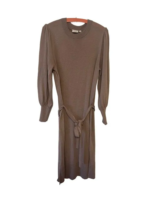 Rochie casual Saint Tropez M | Mov, Midi, Mânecă lungă