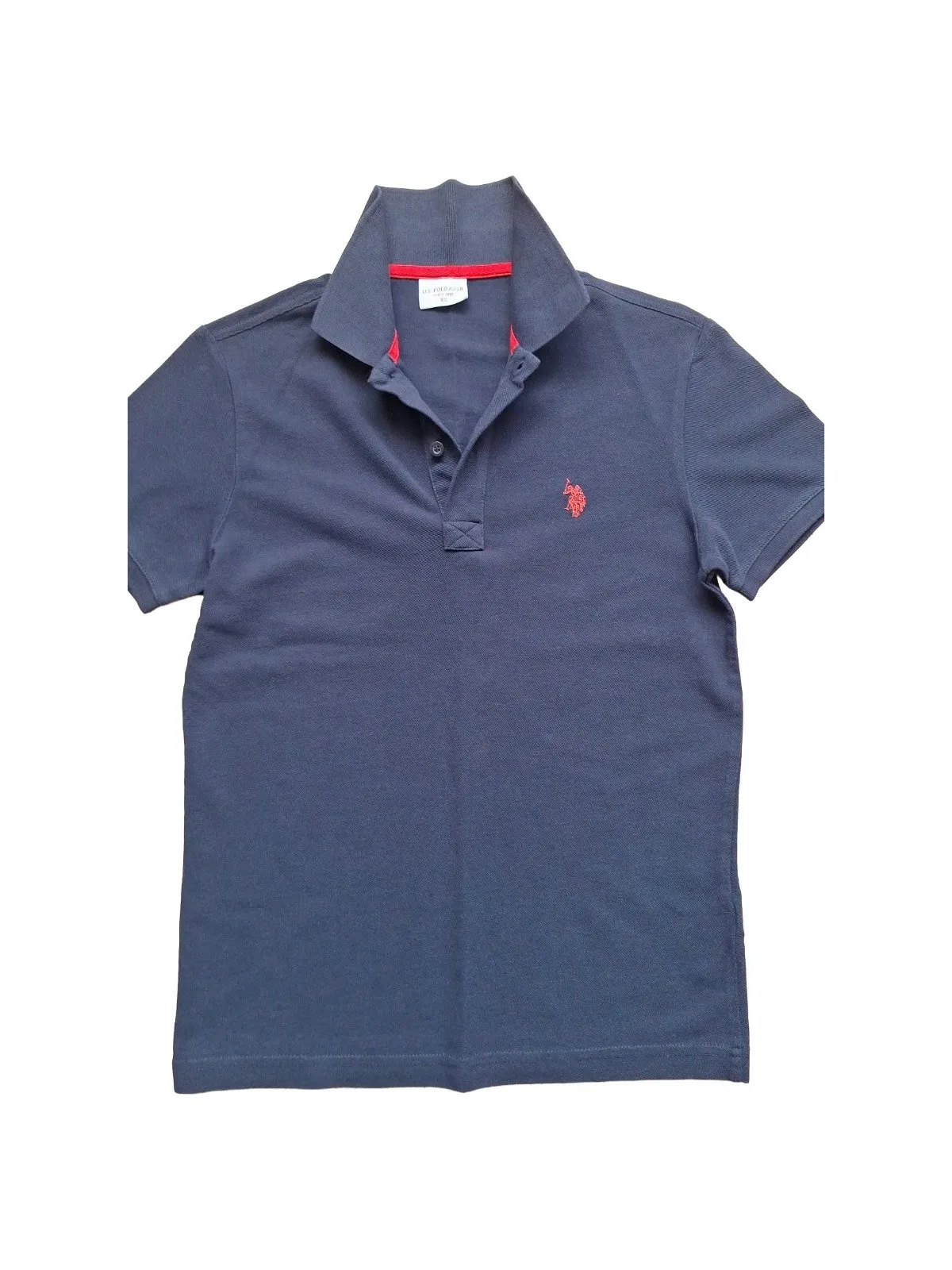 Tricou polo U.S. Polo Assn. XS | Bleumarin, Bumbac