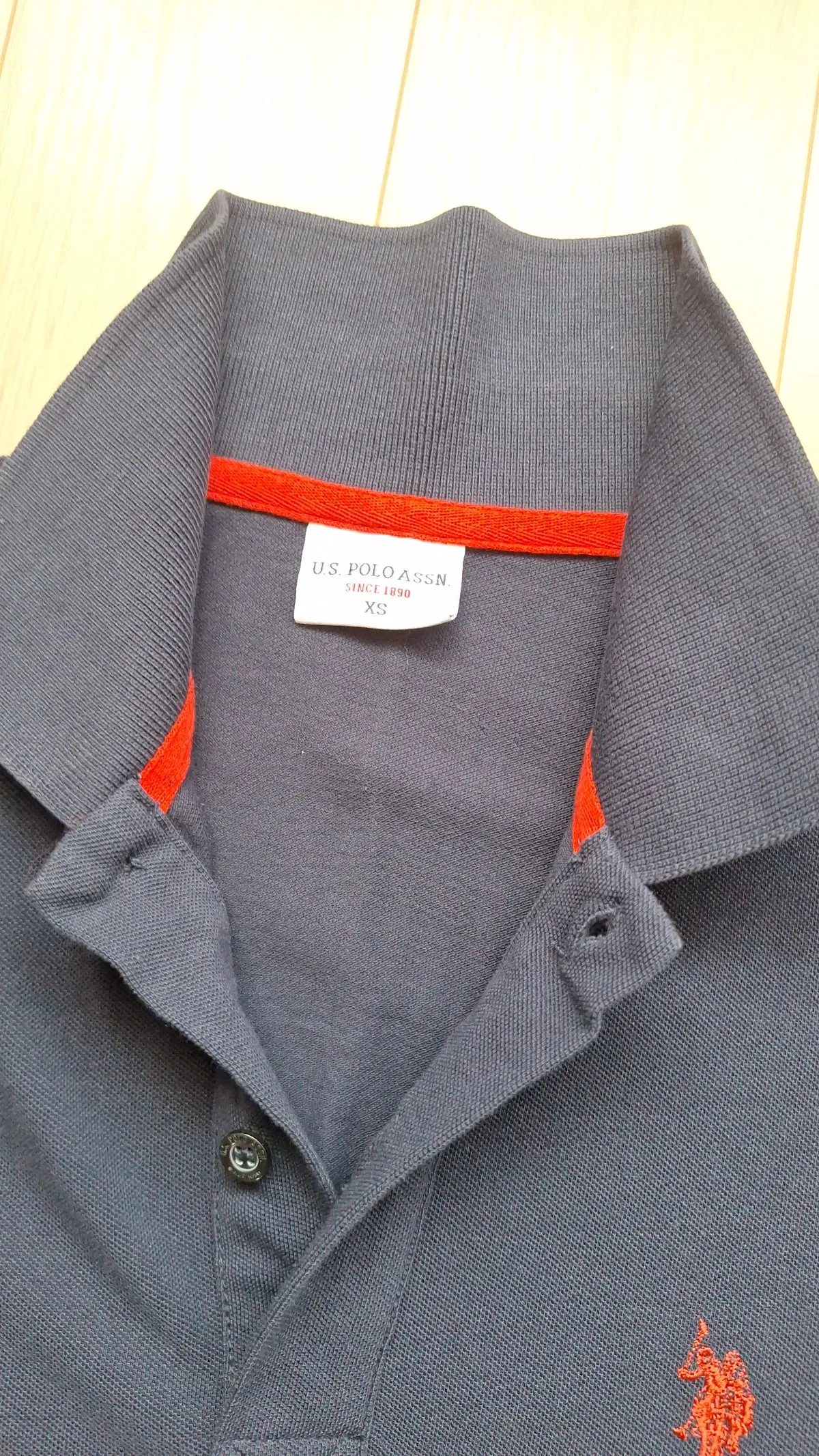 Tricou polo U.S. Polo Assn. XS | Bleumarin, Bumbac - Image 5