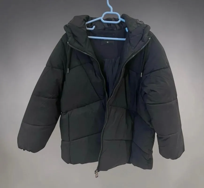 Geacă de iarnă LC WAIKIKI EU 40 | Negru, Cu glugă - Image 2