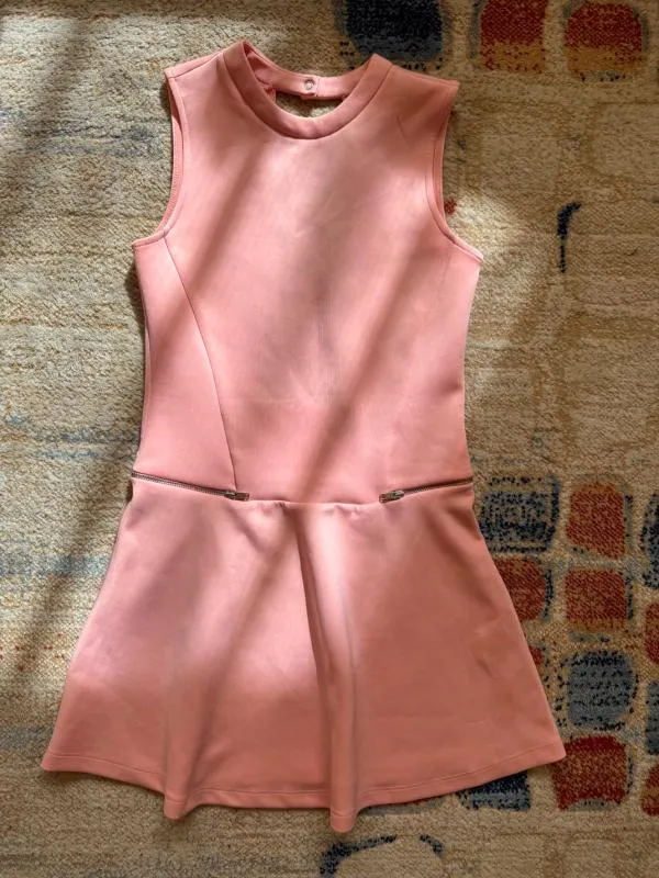 Rochie de vară Zara S | Roz, Mini, Fără mâneci, Cu decupaje - Image 11