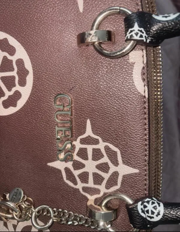 Geantă de mână Guess | Maro - Image 6