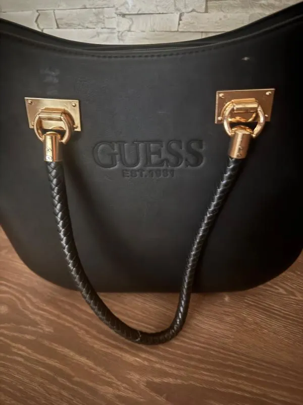 Geantă de umăr Guess | Negru - Image 3
