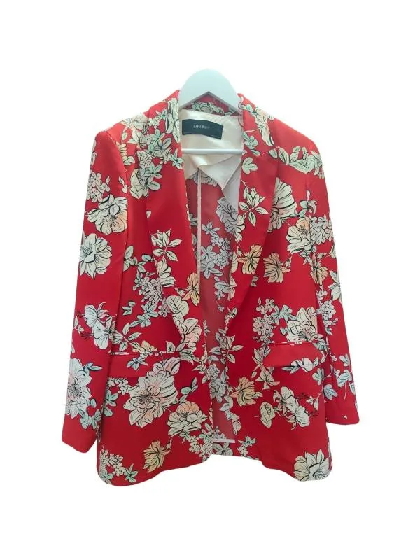 Sacou Zara M | Multicolor, Normal, Mânecă lungă, Floral & Tropical