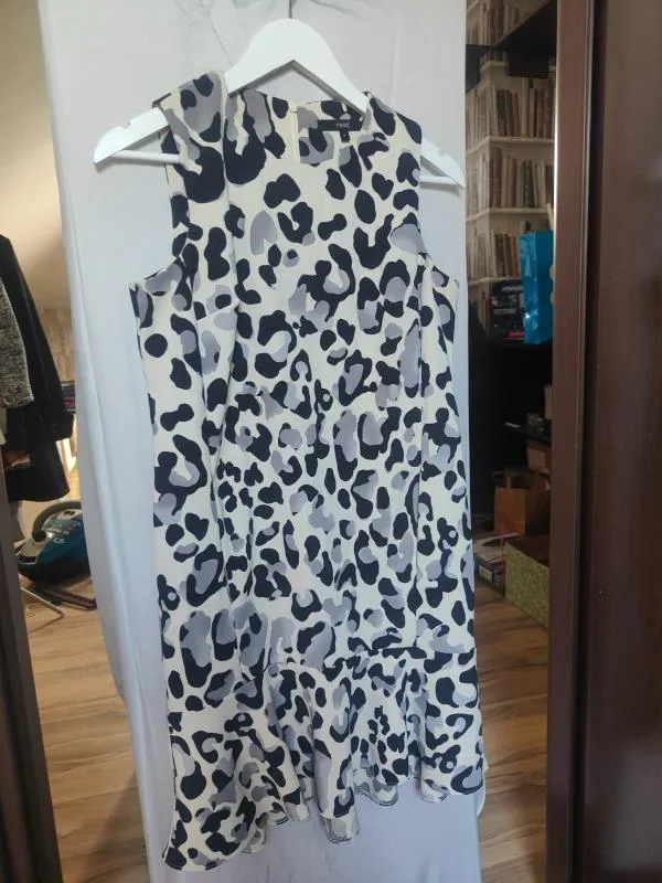 Rochie de vară Next S | Multicolor, Mini, Fără mâneci, Animal print - Image 2