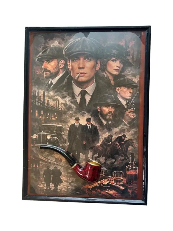 Tablou Peaky Blinders realizat manual A4