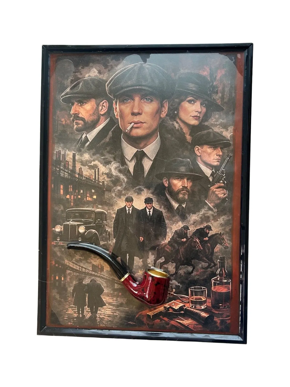 Tablou Peaky Blinders realizat manual A4