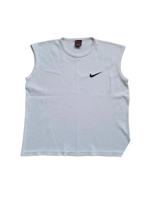 Maiou sport Nike L | Alb, Bumbac