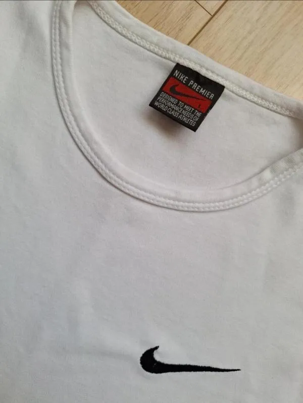 Maiou sport Nike L | Alb, Bumbac - Image 3