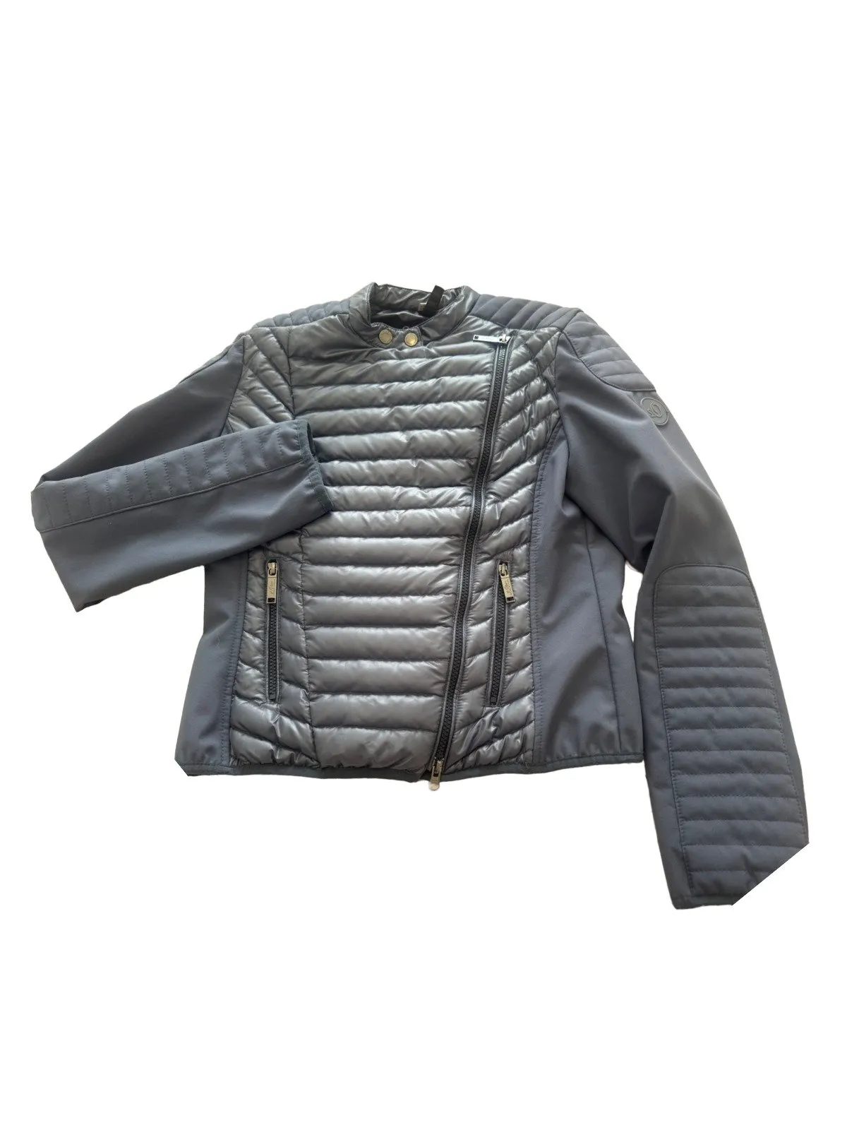 Geacă matlasată s.Oliver EU 38 | Bleumarin, Fără glugă, Monocrom