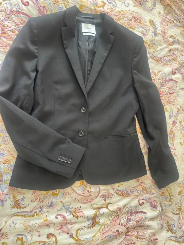 Sacou Filippa K L | Negru, Normal, Mânecă lungă, Lână - Image 2