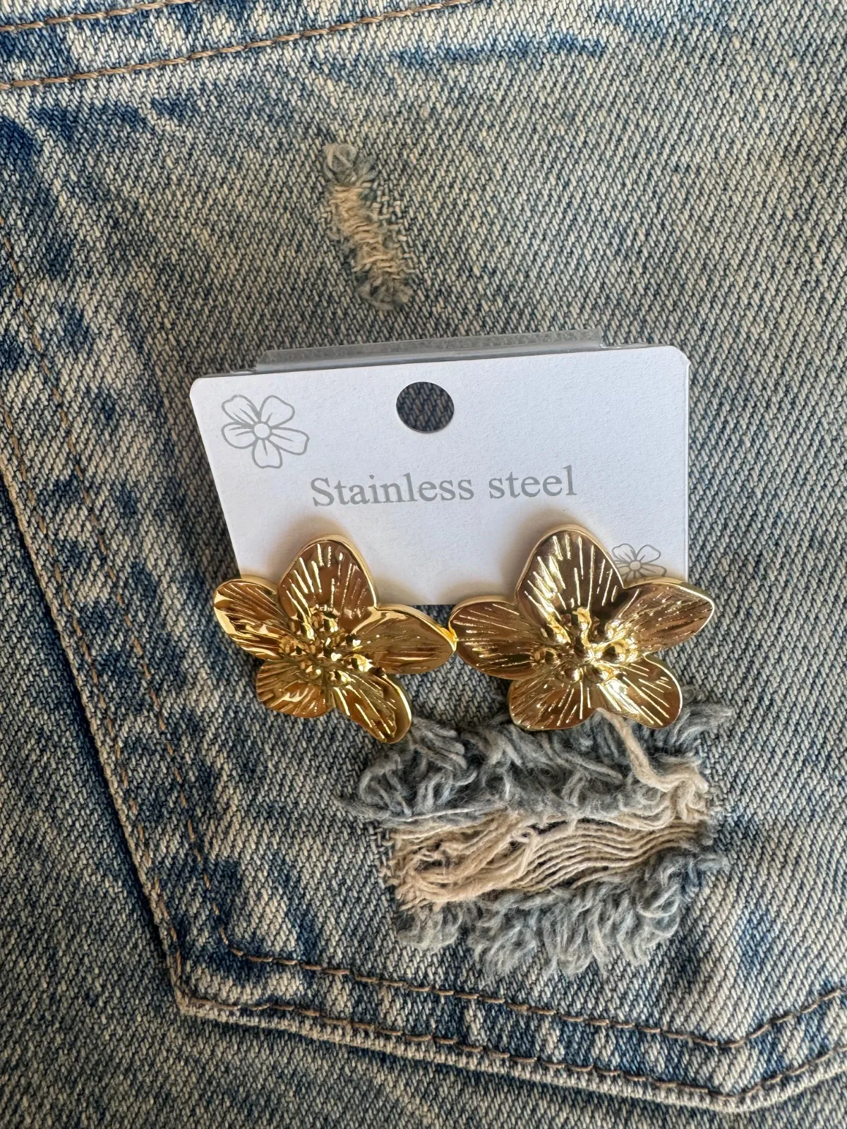 Cercei | Auriu, Oțel inoxidabil - Image 2
