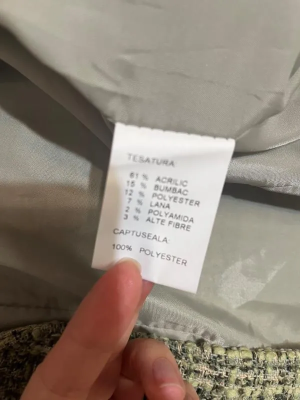 Costum cu sacou și fustă Sandalo M | Khaki - Image 4