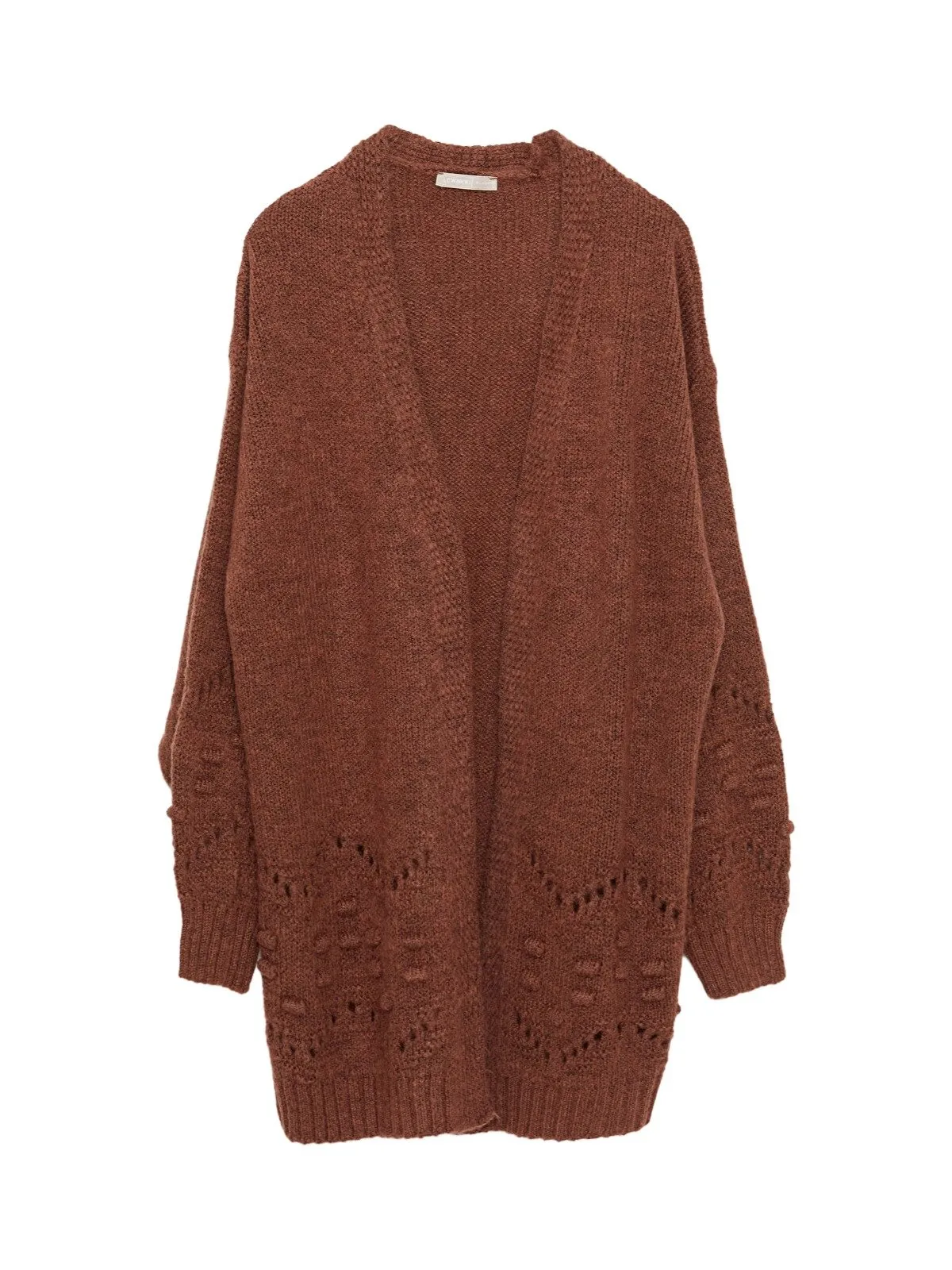 Cardigan LC Waikiki L | Caramel, Cu decupaje