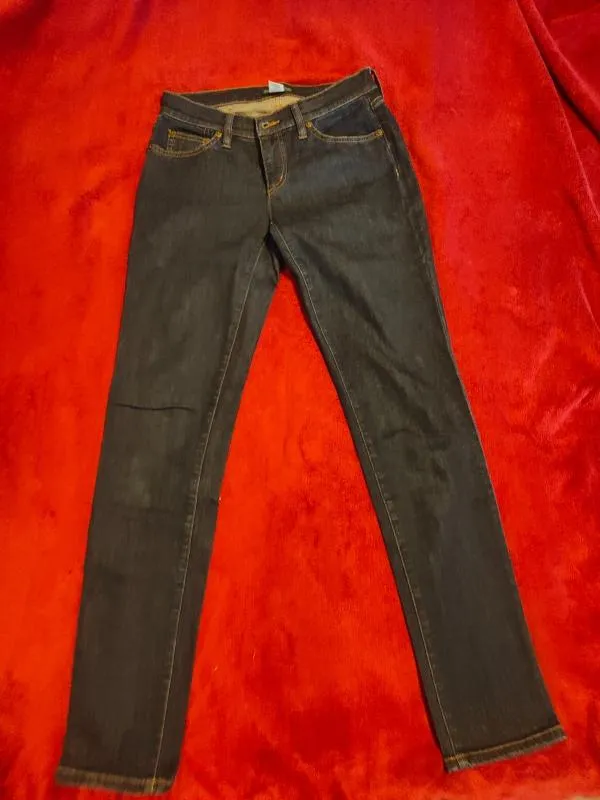 Blugi Lauren Ralph XS | Bleumarin, Lungi, Talie medie, Slim fit, Bumbac - Image 2