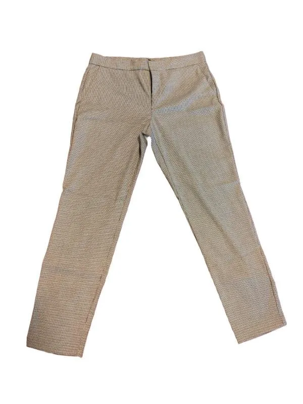 Pantaloni Zara EU 38 | Gri, Lungi, Talie medie, Tapered (Conici) fit, Carouri