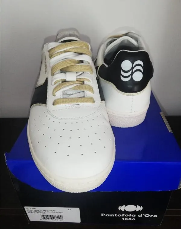 Sneakers Pantofola d'Oro EU 41 | Alb, Piele naturală - Image 6