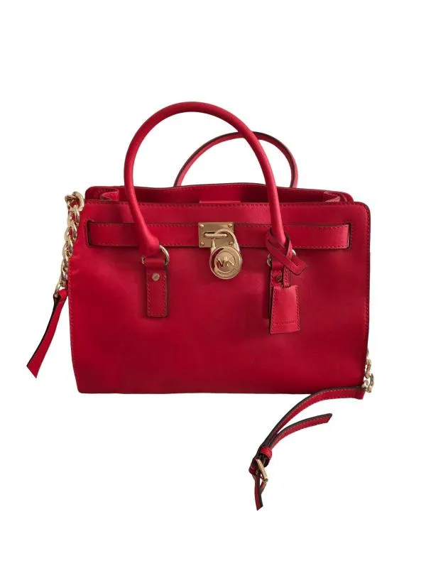Geantă de mână Michael Kors | Corai, Piele naturală