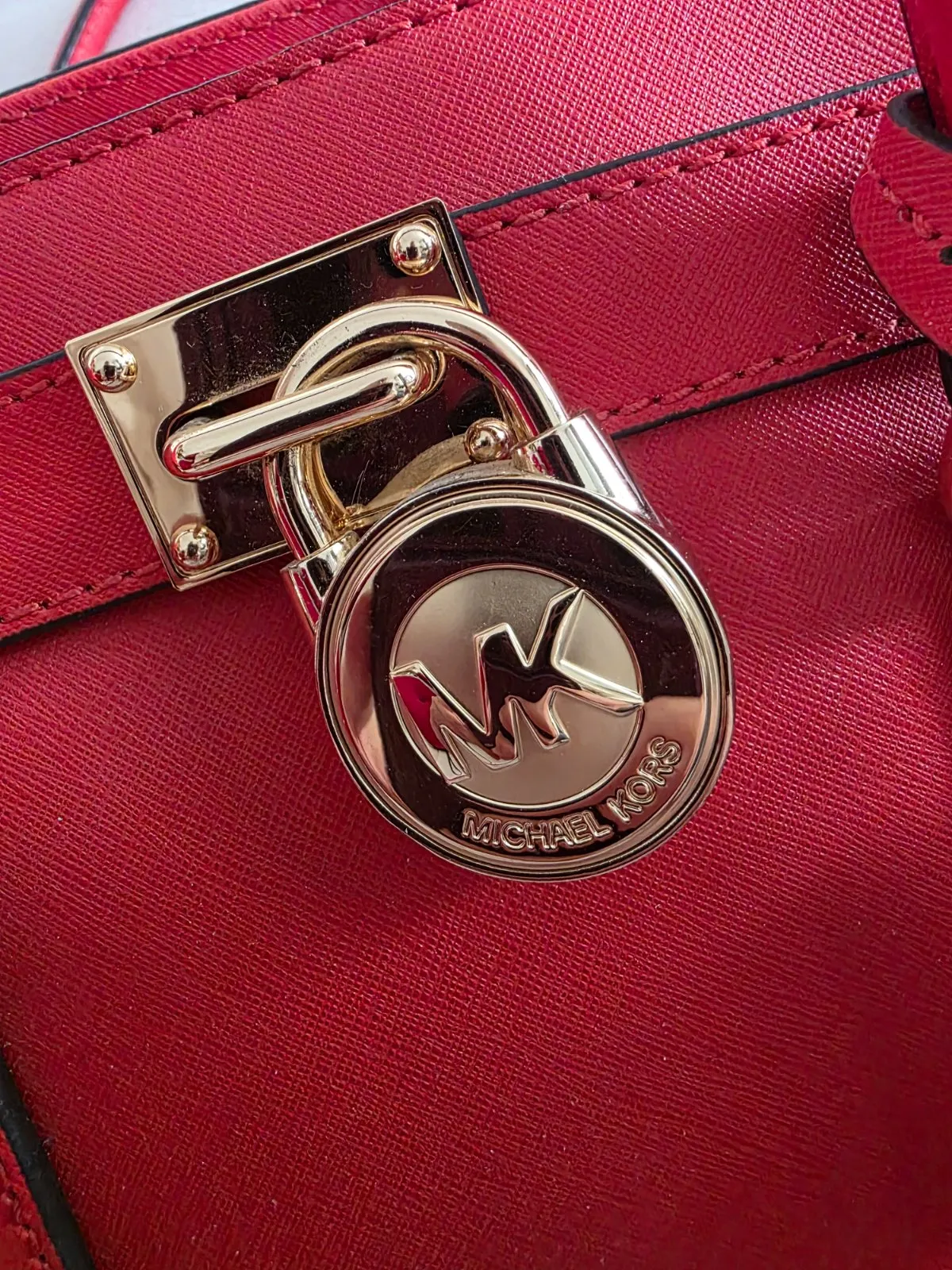Geantă de mână Michael Kors | Corai, Piele naturală - Image 2