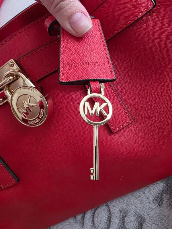 Geantă de mână Michael Kors | Corai, Piele naturală - Image 5