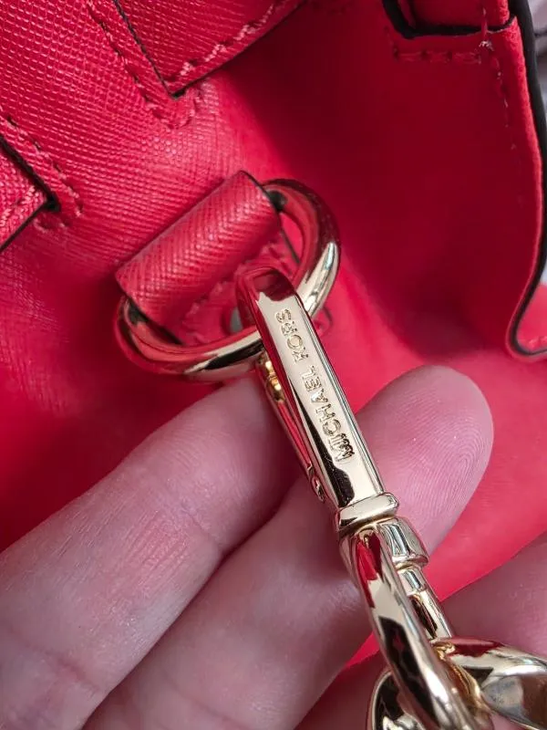 Geantă de mână Michael Kors | Corai, Piele naturală - Image 6